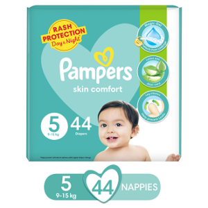 PAMPERS DIAPER NO 5 JUNIOR 9-15 KG 44PCS