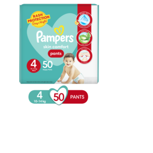 PAMPERS PANTS MEGA PACK MAXI 4 50PCS 10-14 KG