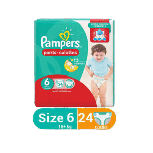 Pampers Baby Pant Diapers Junior Pack Size 6 24 Pcs