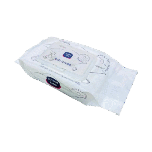 Baby Cotton Soft Creme Cleaning Wipes (70 Sheets)