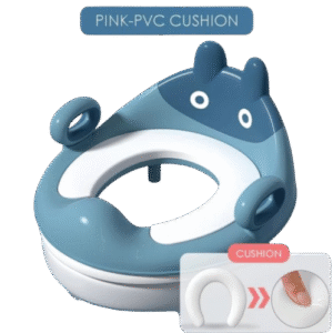 Baby Potty Training Seat With Soft Cushion – Blue
