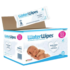 Baby Water Wipes – 6 Pack Pure, Gentle & Hypoallergenic