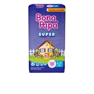 Bona Papa Super Diapers - Super Economy Pack - Large Size 4 - 50 Pcs