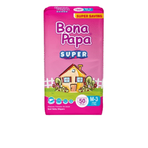 Bona Papa Super Diapers - Super Economy Pack - Medium Size 3 - 50 Pcs