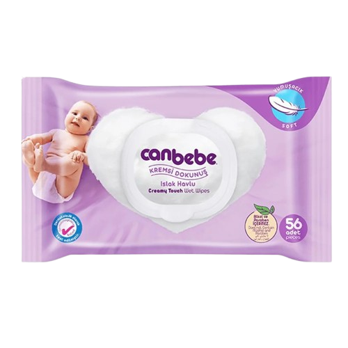Canbebe Wet Wipes Creamy Touch (56 pcs)