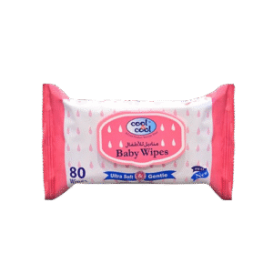 Cool And Cool Baby Wipes 80'S Enriched with Aloe Vera & Vitamin E