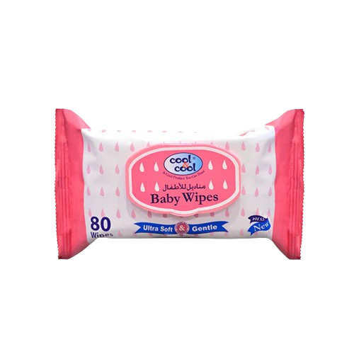 Cool And Cool Baby Wipes 80’S | Enriched with Aloe Vera & Vitamin E