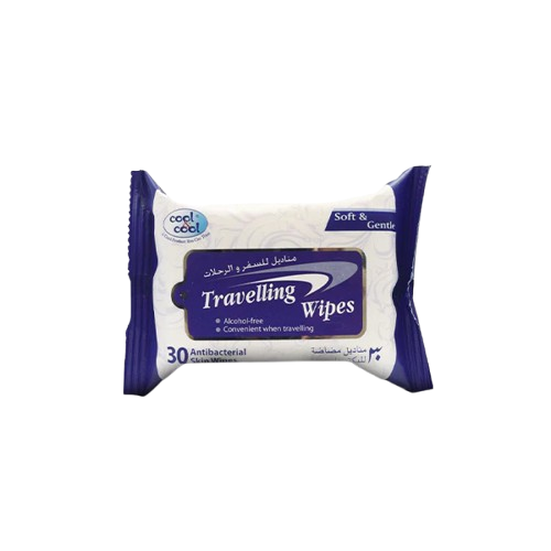 Cool and Cool Travelling Wipes 30's