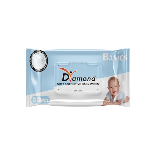Diamond Basics Baby Wipes 72s