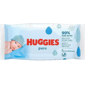 Huggies Pure Baby Wipes 56pcs