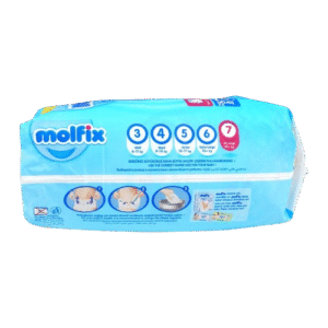 Molfix Pants No.7 (XXL – 19+ kg) – Advantage Pack of 27