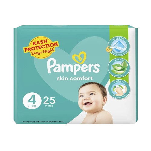 Pampers Diaper Maxi Size 4 25 Pcs