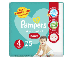 Pampers Pants Baby Diapers (Size 4 Large, 25 Pcs)