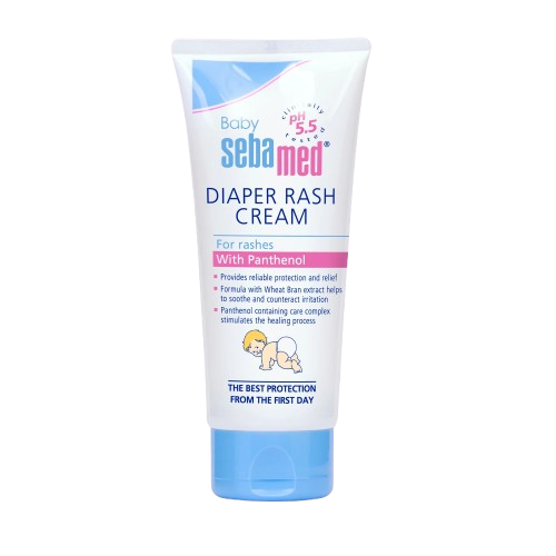 Sebamed Baby Diaper Rash Cream – Soothing Relief, pH 5.5, Skin Protection & Moisturizing Formula
