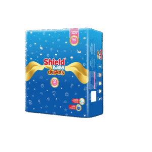 Shield Diaper Jumbo Pack – Size 2 Small 3–6 Kg 96 Pcs