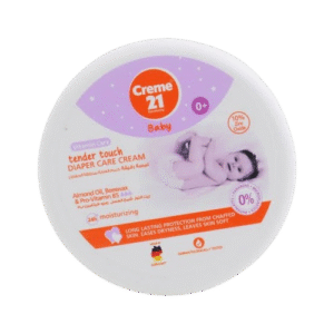 Creme 21 Baby Tender Touch Diaper Care Cream 150ml with Almond Oil, Beeswax & Pro Vitamin B5