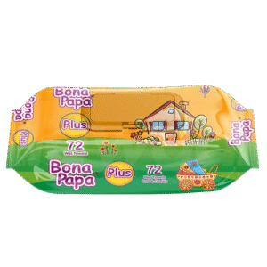 Bona Papa Baby Wipes – Soft & Gentle Wet Wipes for Sensitive Skin