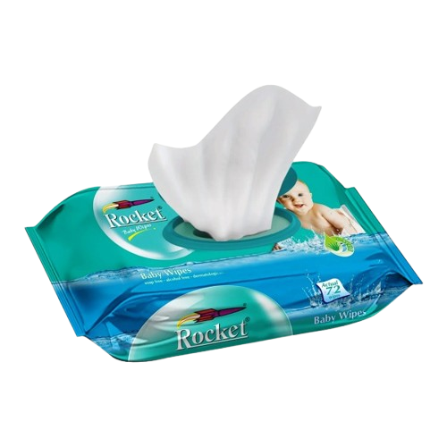 rocket baby wipes 72s