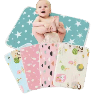 3 Pcs Baby Diaper Changing Pad Waterproof Bed Protector