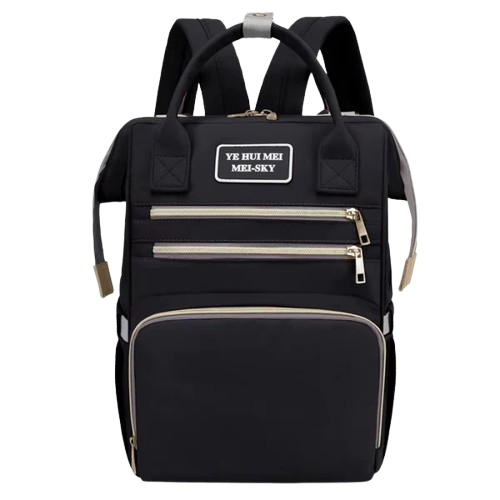 Baby Diaper Bag (Waterproof) Black