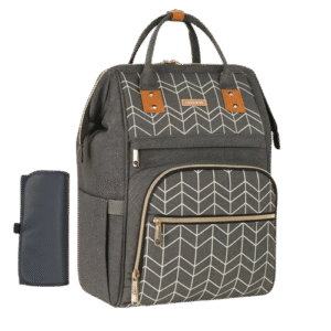 Multi-Purpose Travel & Diapers Bag (Waterproof) Grey