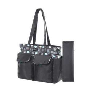 Tinnies Baby Diaper Bag Black