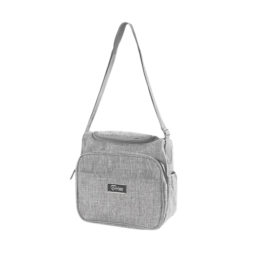 Tinnies Baby Diaper Bag (S) Grey