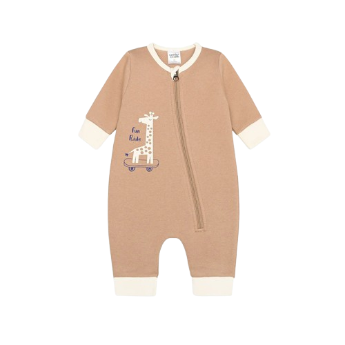 Baby Fleece Full Length Romper (Fun Ride)