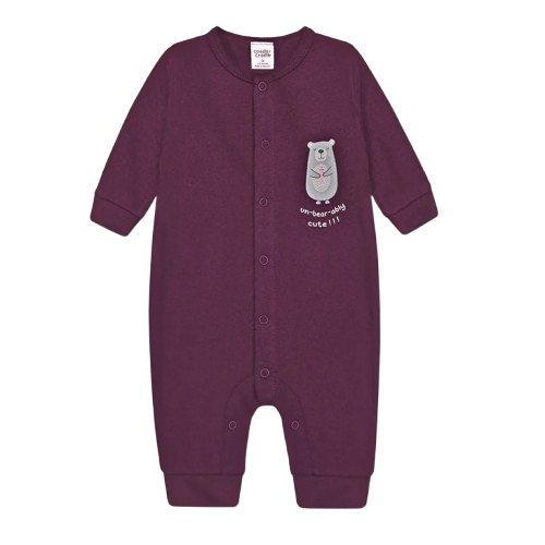 Baby Fleece Full Length Romper (Unbearably Cute)